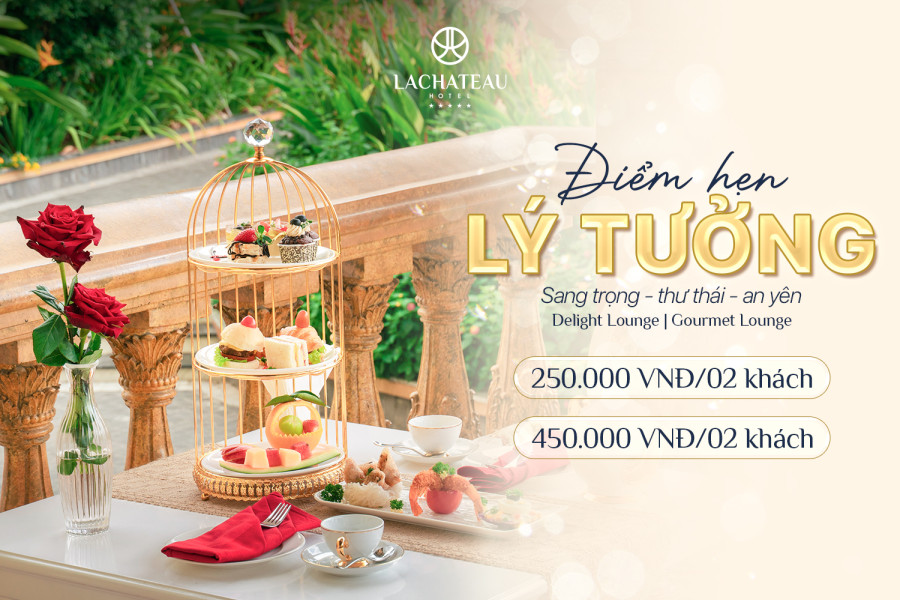 THƯ GIÃN CHUYỆN TRÒ VỚI SET LOUNGE TEA TAO NHÃ CHỈ TỪ 2xx.000 VNĐ